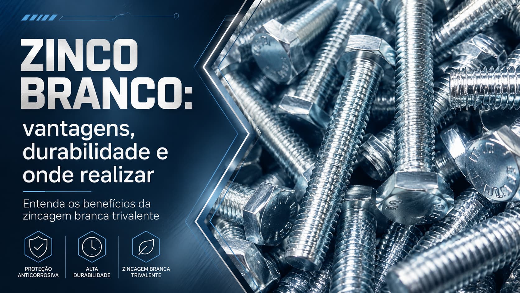 Zinco branco: vantagens, durabilidade e onde realizar