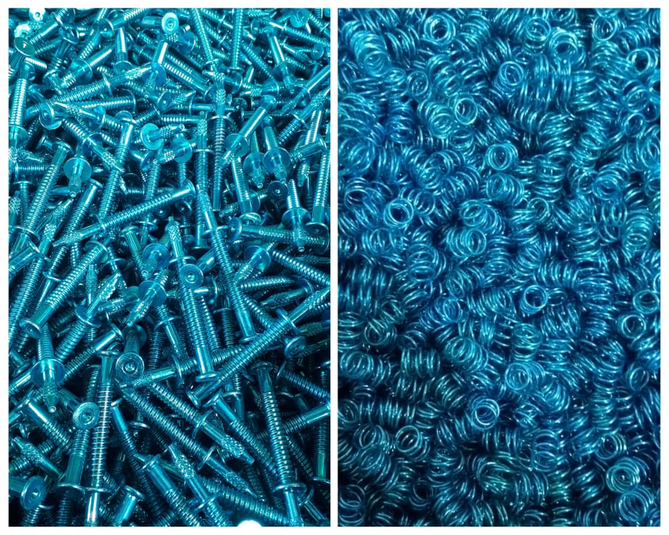 Zinco Pigmentado Azul